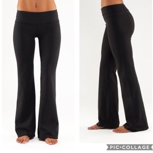 Lululemon Groove Pant Regular Black Deep Coal 6